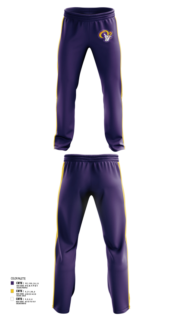 Sweatpants, RAMS OPP, Men's Basketball, Teamtime, Team time, sublimation, custom sports apparel, team uniforms, spirit wear, spiritwear, sports uniforms, custom shirts, team store, custom team store, fundraiser sports, apparel fundraiser