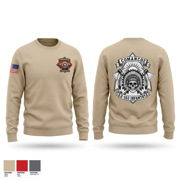 Crew Neck Sweatshirt, 2-162 IN, Army, Teamtime, Team time, sublimation, custom sports apparel, team uniforms, spirit wear, spiritwear, sports uniforms, custom shirts, team store, custom team store, fundraiser sports, apparel fundraiser