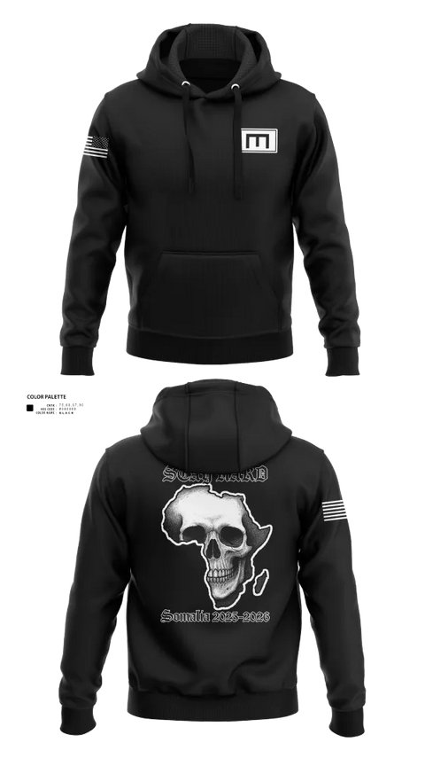 Hoodie, 180th ESC, Army, Teamtime, Team time, sublimation, custom sports apparel, team uniforms, spirit wear, spiritwear, sports uniforms, custom shirts, team store, custom team store, fundraiser sports, apparel fundraiser