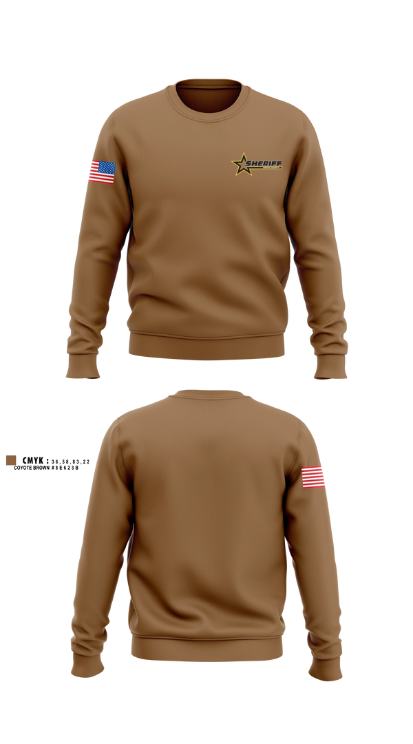 Crew Neck Sweatshirt, Pepin County Sheriff's Office, Police, Teamtime, Team time, sublimation, custom sports apparel, team uniforms, spirit wear, spiritwear, sports uniforms, custom shirts, team store, custom team store, fundraiser sports, apparel fundraiser