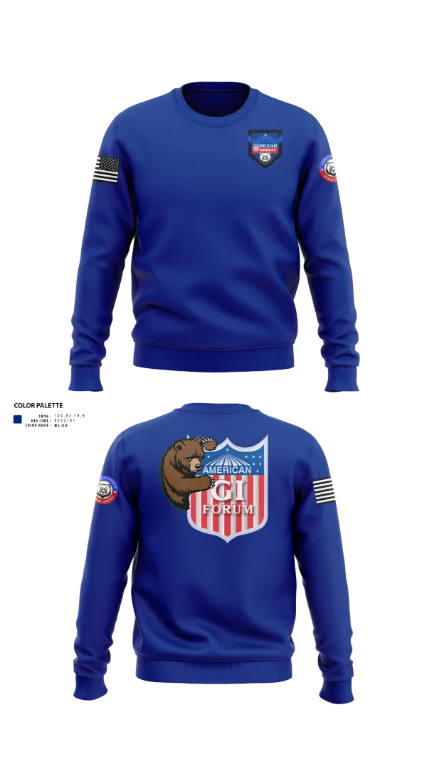 Crew Neck Sweatshirt, Agif board, Army, Teamtime, Team time, sublimation, custom sports apparel, team uniforms, spirit wear, spiritwear, sports uniforms, custom shirts, team store, custom team store, fundraiser sports, apparel fundraiser