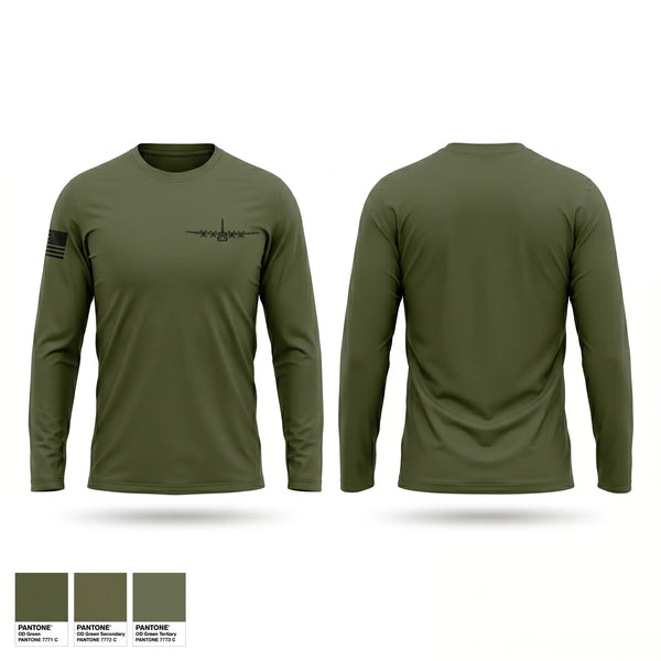 Long Sleeve Performance Shirt, GUTS AIRLINE, Air Force, Teamtime, Team time, sublimation, custom sports apparel, team uniforms, spirit wear, spiritwear, sports uniforms, custom shirts, team store, custom team store, fundraiser sports, apparel fundraiser