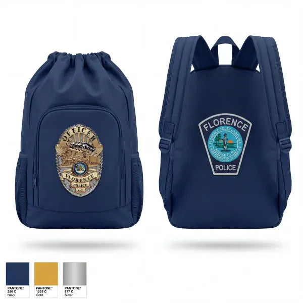 Gear Bag, Florence Police Department, Police, Teamtime, Team time, sublimation, custom sports apparel, team uniforms, spirit wear, spiritwear, sports uniforms, custom shirts, team store, custom team store, fundraiser sports, apparel fundraiser