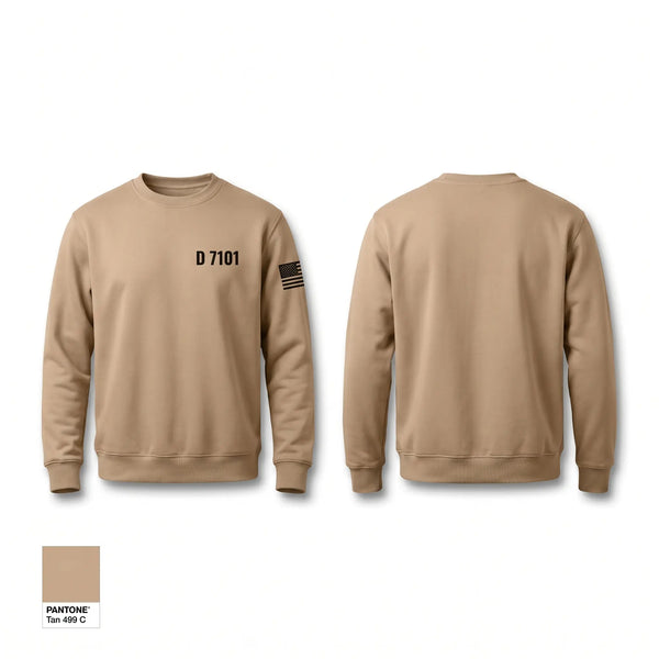 Crew Neck Sweatshirt, D 7-101, Army, Teamtime, Team time, sublimation, custom sports apparel, team uniforms, spirit wear, spiritwear, sports uniforms, custom shirts, team store, custom team store, fundraiser sports, apparel fundraiser