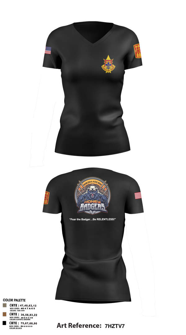 Womens Short Sleeve Vneck Shirt, HHB_30X, Army, Teamtime, Team time, sublimation, custom sports apparel, team uniforms, spirit wear, spiritwear, sports uniforms, custom shirts, team store, custom team store, fundraiser sports, apparel fundraiser