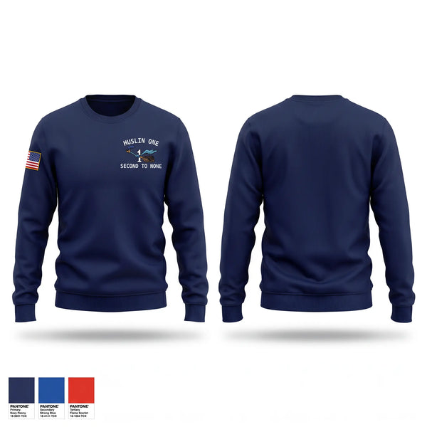 Crew Neck Sweatshirt, Huslin 1, Air Force, Teamtime, Team time, sublimation, custom sports apparel, team uniforms, spirit wear, spiritwear, sports uniforms, custom shirts, team store, custom team store, fundraiser sports, apparel fundraiser