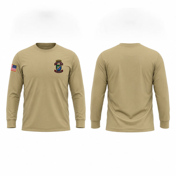 Long Sleeve Performance Shirt, 3rd/75th Ranger Regiment, Army, Teamtime, Team time, sublimation, custom sports apparel, team uniforms, spirit wear, spiritwear, sports uniforms, custom shirts, team store, custom team store, fundraiser sports, apparel fundraiser