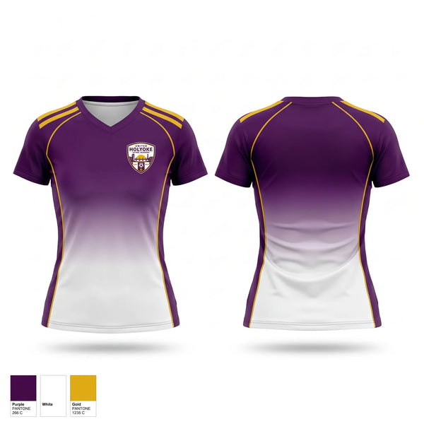 Womens Soccer Jersey, United Holyoke Futbol Academy, Women's Soccer, Teamtime, Team time, sublimation, custom sports apparel, team uniforms, spirit wear, spiritwear, sports uniforms, custom shirts, team store, custom team store, fundraiser sports, apparel fundraiser