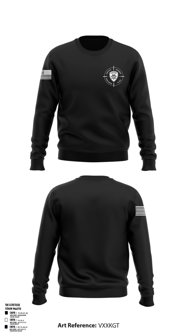 Crew Neck Sweatshirt, Alameda Police Department, Police, Teamtime, Team time, sublimation, custom sports apparel, team uniforms, spirit wear, spiritwear, sports uniforms, custom shirts, team store, custom team store, fundraiser sports, apparel fundraiser