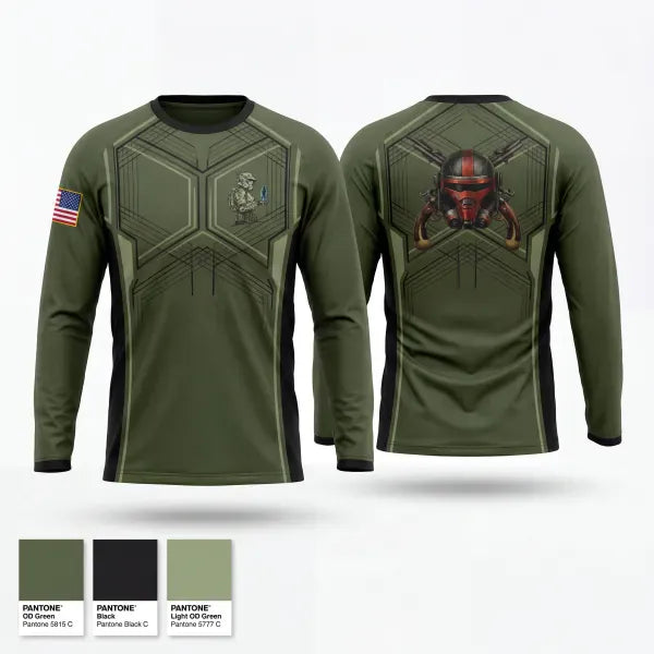 Long Sleeve Performance Shirt, 715th MP CO DET, Army, Teamtime, Team time, sublimation, custom sports apparel, team uniforms, spirit wear, spiritwear, sports uniforms, custom shirts, team store, custom team store, fundraiser sports, apparel fundraiser