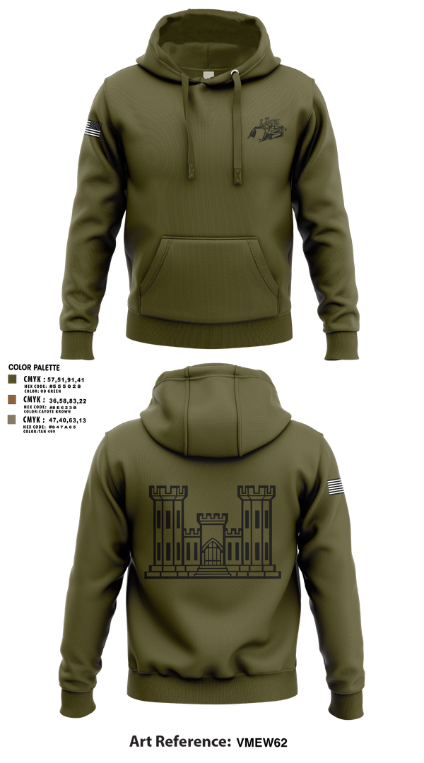 Hoodie, TCC, National Guard, Teamtime, Team time, sublimation, custom sports apparel, team uniforms, spirit wear, spiritwear, sports uniforms, custom shirts, team store, custom team store, fundraiser sports, apparel fundraiser