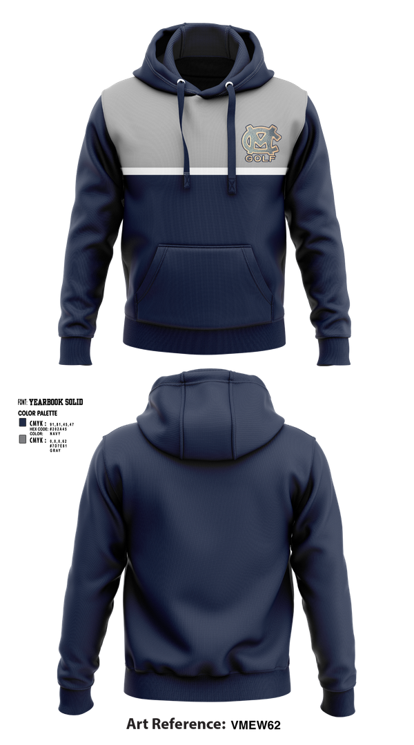 Hoodie, Moore County Golf, Golf, Teamtime, Team time, sublimation, custom sports apparel, team uniforms, spirit wear, spiritwear, sports uniforms, custom shirts, team store, custom team store, fundraiser sports, apparel fundraiser