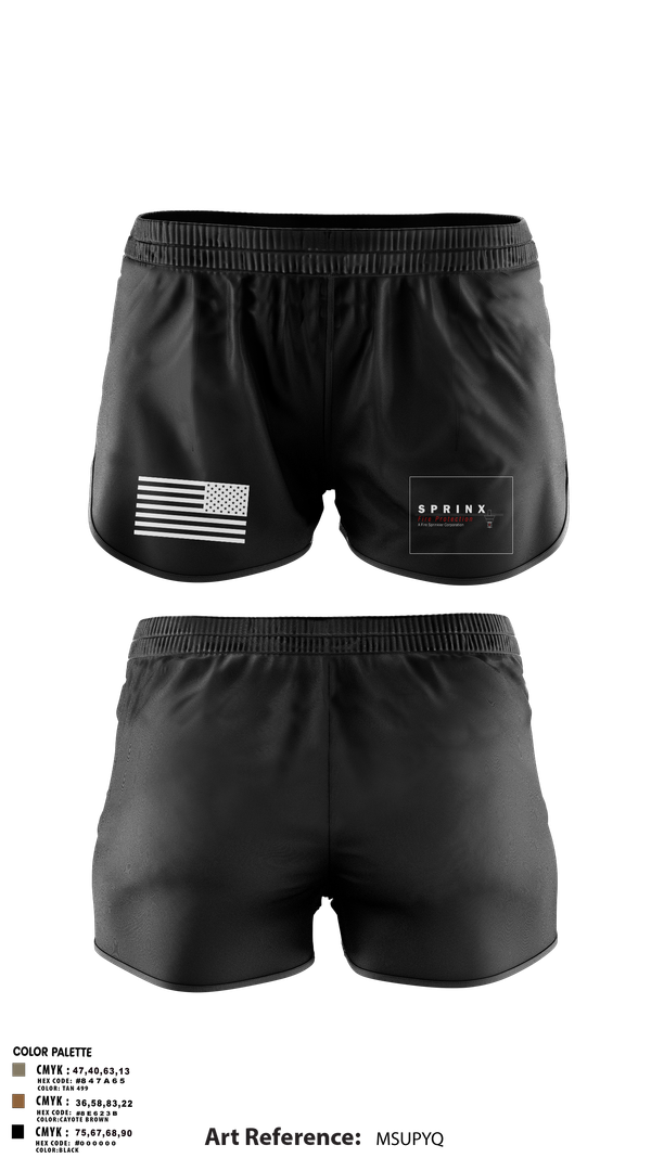 Ranger Panties, SPRINX FIRE PROTECTION, , Teamtime, Team time, sublimation, custom sports apparel, team uniforms, spirit wear, spiritwear, sports uniforms, custom shirts, team store, custom team store, fundraiser sports, apparel fundraiser