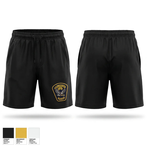 Athletic Shorts With Pockets, Millington Police Department, Police, Teamtime, Team time, sublimation, custom sports apparel, team uniforms, spirit wear, spiritwear, sports uniforms, custom shirts, team store, custom team store, fundraiser sports, apparel fundraiser