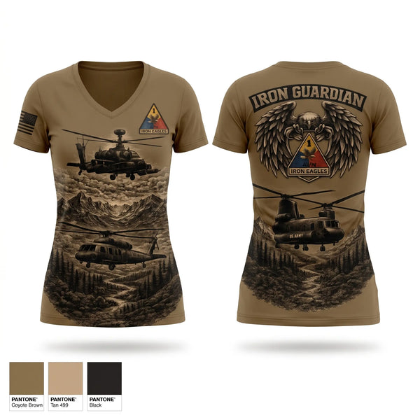 Womens Short Sleeve Vneck Shirt, Iron eagles, Army, Teamtime, Team time, sublimation, custom sports apparel, team uniforms, spirit wear, spiritwear, sports uniforms, custom shirts, team store, custom team store, fundraiser sports, apparel fundraiser
