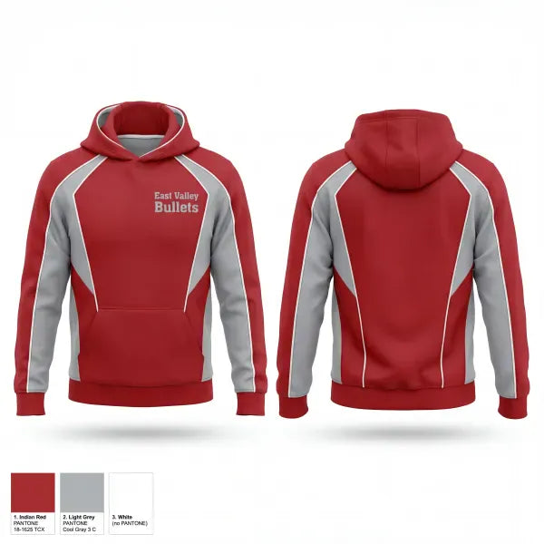 Hoodie, East Valley Bullets, Women's Lacrosse, Teamtime, Team time, sublimation, custom sports apparel, team uniforms, spirit wear, spiritwear, sports uniforms, custom shirts, team store, custom team store, fundraiser sports, apparel fundraiser