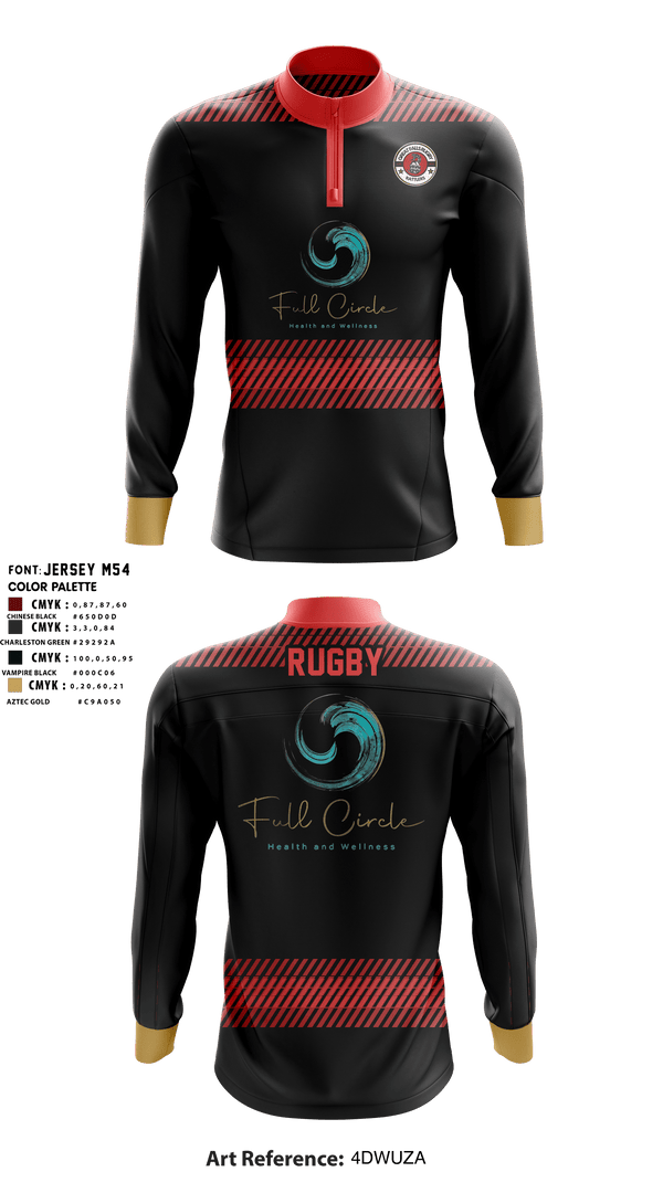 Quarter Zip Jacket, Rattlers rugby, Rugby, Teamtime, Team time, sublimation, custom sports apparel, team uniforms, spirit wear, spiritwear, sports uniforms, custom shirts, team store, custom team store, fundraiser sports, apparel fundraiser