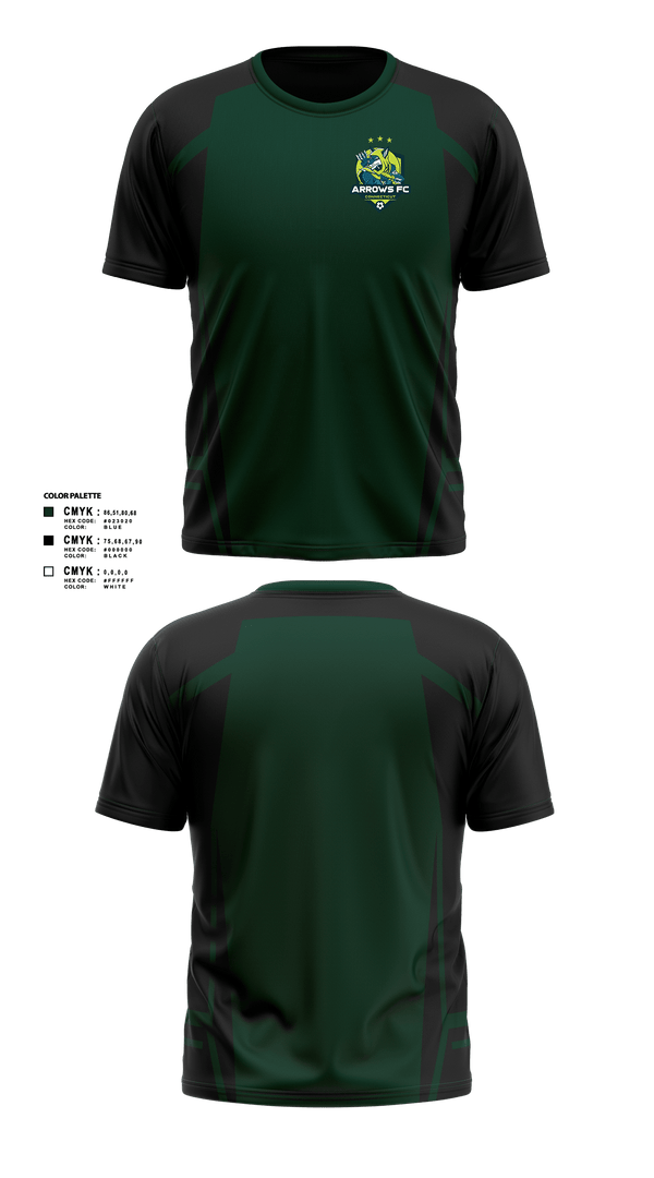 Short Sleeve Performance Polo, ARROWS FC, Men's Soccer, Teamtime, Team time, sublimation, custom sports apparel, team uniforms, spirit wear, spiritwear, sports uniforms, custom shirts, team store, custom team store, fundraiser sports, apparel fundraiser