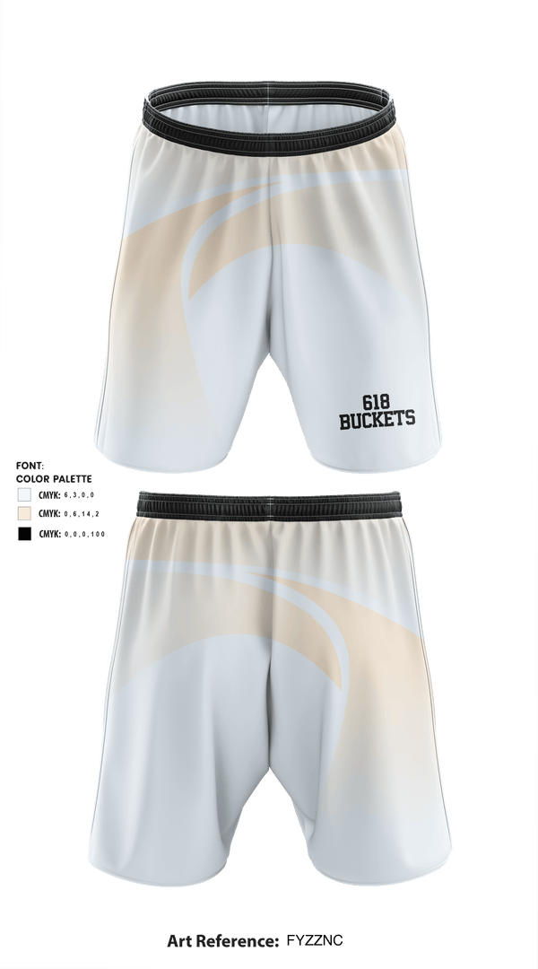 Athletic Shorts With Pockets, 618 BUCKETS, Men's Basketball, Teamtime, Team time, sublimation, custom sports apparel, team uniforms, spirit wear, spiritwear, sports uniforms, custom shirts, team store, custom team store, fundraiser sports, apparel fundraiser