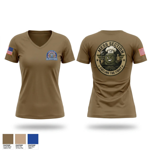 Womens Short Sleeve Vneck Shirt, G 237th, Army, Teamtime, Team time, sublimation, custom sports apparel, team uniforms, spirit wear, spiritwear, sports uniforms, custom shirts, team store, custom team store, fundraiser sports, apparel fundraiser