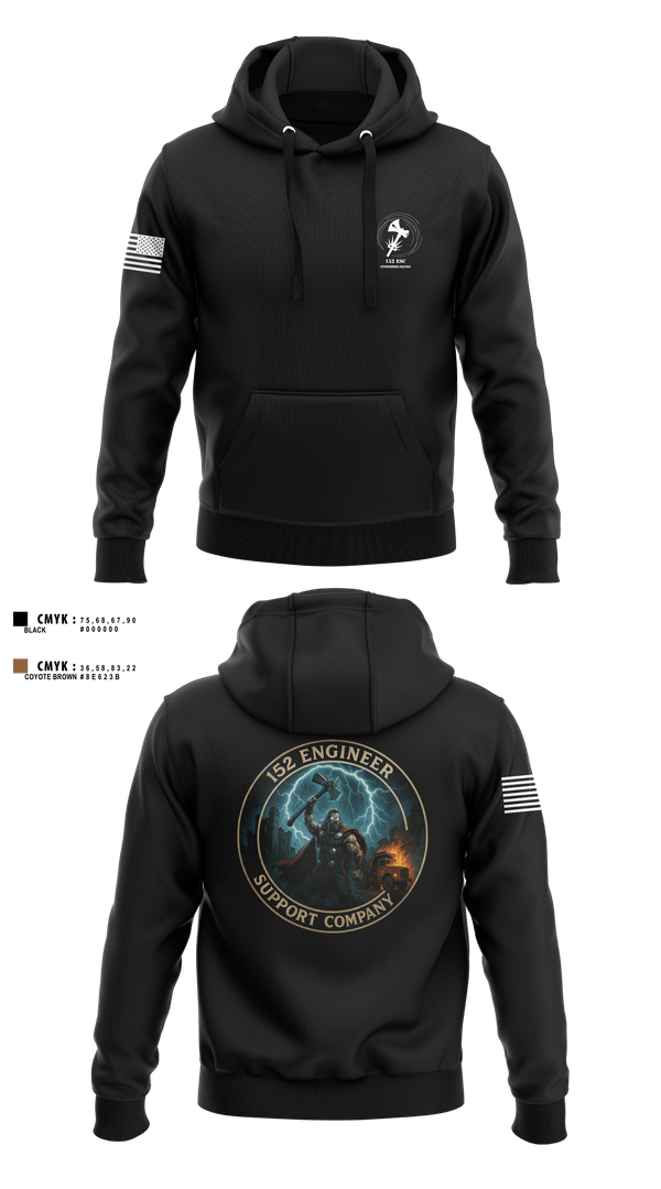 Hoodie, 152 ESC, , Teamtime, Team time, sublimation, custom sports apparel, team uniforms, spirit wear, spiritwear, sports uniforms, custom shirts, team store, custom team store, fundraiser sports, apparel fundraiser