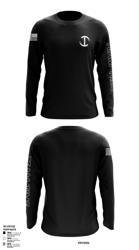 TeamTime Official Store 3174786 Long Sleeve Performance Shirt - 1