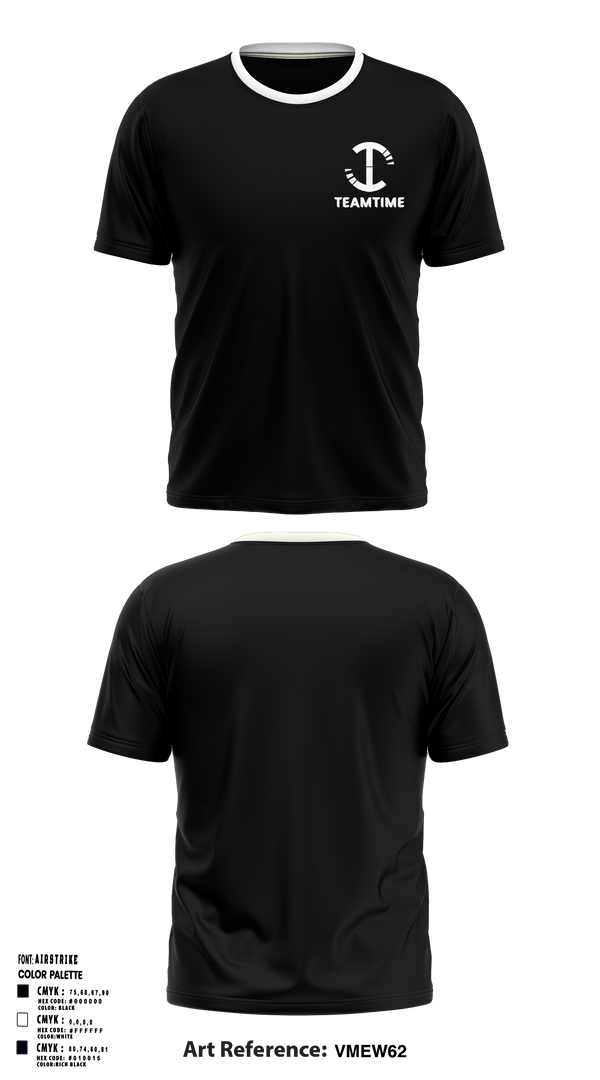 TeamTime Official Store 3174786 Short Sleeve Performance Shirt - 1