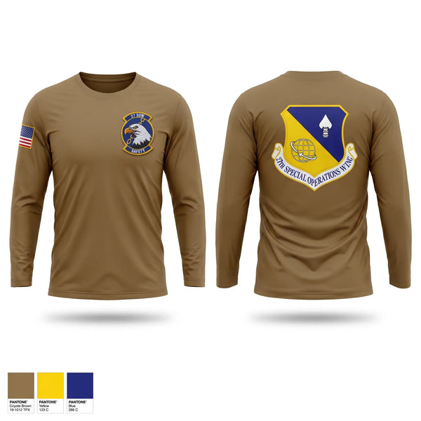 Long Sleeve Performance Shirt, 27 SOW/SE, Air Force, Teamtime, Team time, sublimation, custom sports apparel, team uniforms, spirit wear, spiritwear, sports uniforms, custom shirts, team store, custom team store, fundraiser sports, apparel fundraiser