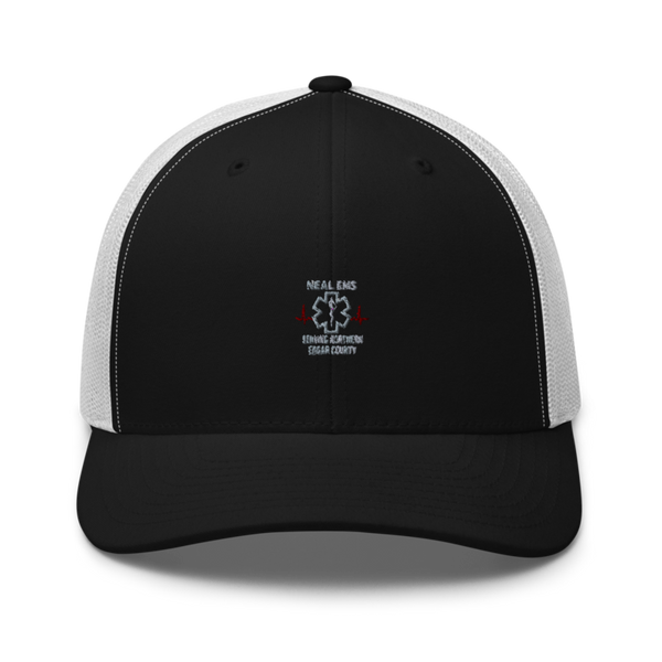 NEAL EMS Retro Trucker Hat | Yupoong 6606