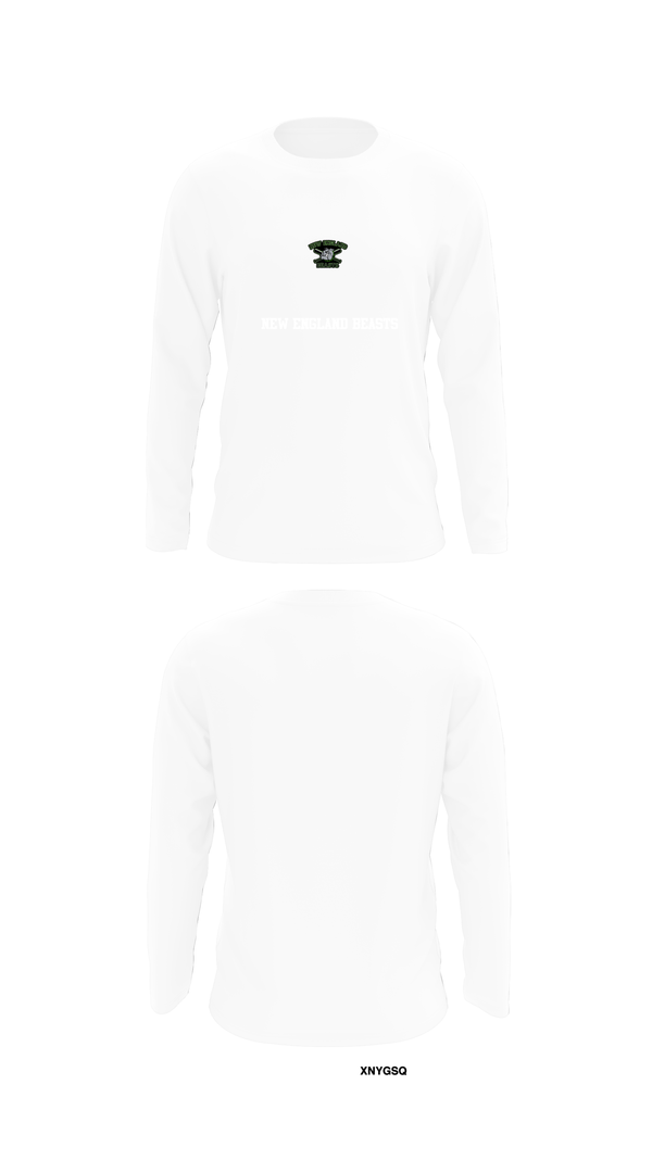 Long Sleeve Performance Shirt, New England Beasts, Softball, Teamtime, Team time, sublimation, custom sports apparel, team uniforms, spirit wear, spiritwear, sports uniforms, custom shirts, team store, custom team store, fundraiser sports, apparel fundraiser
