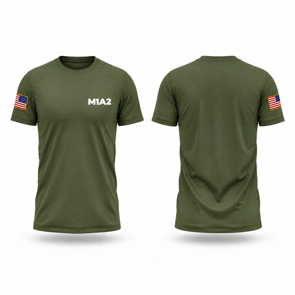 Short Sleeve Performance Shirt, M1A2, Army, Teamtime, Team time, sublimation, custom sports apparel, team uniforms, spirit wear, spiritwear, sports uniforms, custom shirts, team store, custom team store, fundraiser sports, apparel fundraiser