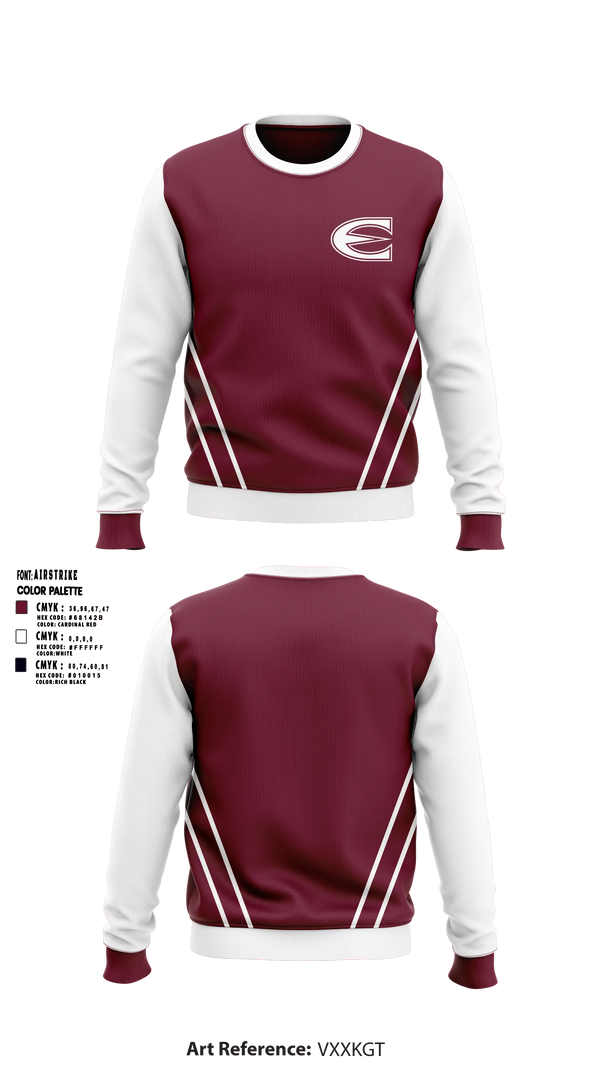 Crew Neck Sweatshirt, Cardinals, , Teamtime, Team time, sublimation, custom sports apparel, team uniforms, spirit wear, spiritwear, sports uniforms, custom shirts, team store, custom team store, fundraiser sports, apparel fundraiser