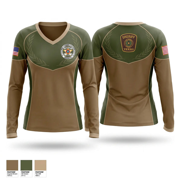 Old School Cotton Feel Shirt, Val Verde County Sheriff's Office, Police, Teamtime, Team time, sublimation, custom sports apparel, team uniforms, spirit wear, spiritwear, sports uniforms, custom shirts, team store, custom team store, fundraiser sports, apparel fundraiser