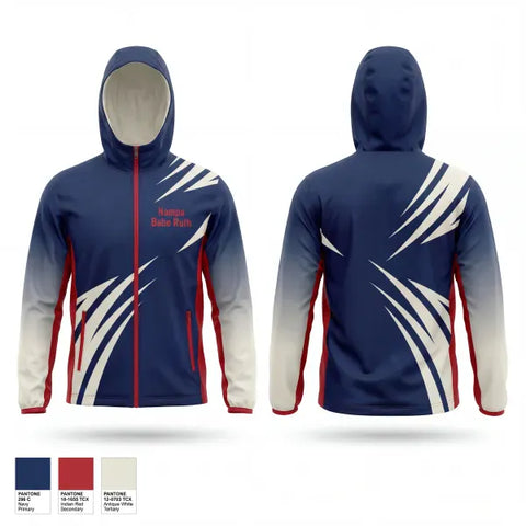 Windbreaker, Nampa Babe Ruth, Baseball, Teamtime, Team time, sublimation, custom sports apparel, team uniforms, spirit wear, spiritwear, sports uniforms, custom shirts, team store, custom team store, fundraiser sports, apparel fundraiser