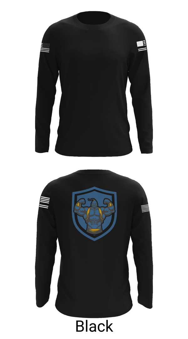 Long Sleeve Performance Shirt, 3rd Chemical Brigade H2F, Army, Teamtime, Team time, sublimation, custom sports apparel, team uniforms, spirit wear, spiritwear, sports uniforms, custom shirts, team store, custom team store, fundraiser sports, apparel fundraiser