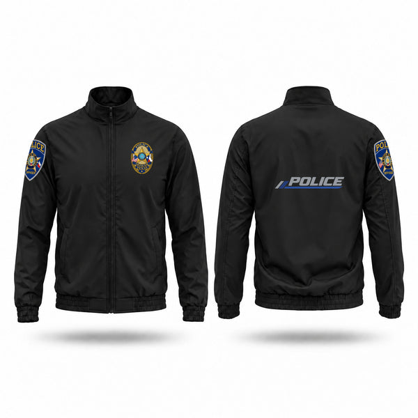 Windbreaker, GENERIC TEXAS POLICE OFFICER, Police, Teamtime, Team time, sublimation, custom sports apparel, team uniforms, spirit wear, spiritwear, sports uniforms, custom shirts, team store, custom team store, fundraiser sports, apparel fundraiser