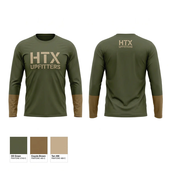 Long Sleeve Performance Shirt, HTX.UPFITTERS, , Teamtime, Team time, sublimation, custom sports apparel, team uniforms, spirit wear, spiritwear, sports uniforms, custom shirts, team store, custom team store, fundraiser sports, apparel fundraiser