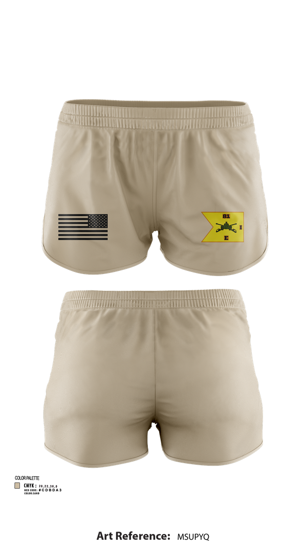 Ranger Panties, E1-81 AR BDE, , Teamtime, Team time, sublimation, custom sports apparel, team uniforms, spirit wear, spiritwear, sports uniforms, custom shirts, team store, custom team store, fundraiser sports, apparel fundraiser
