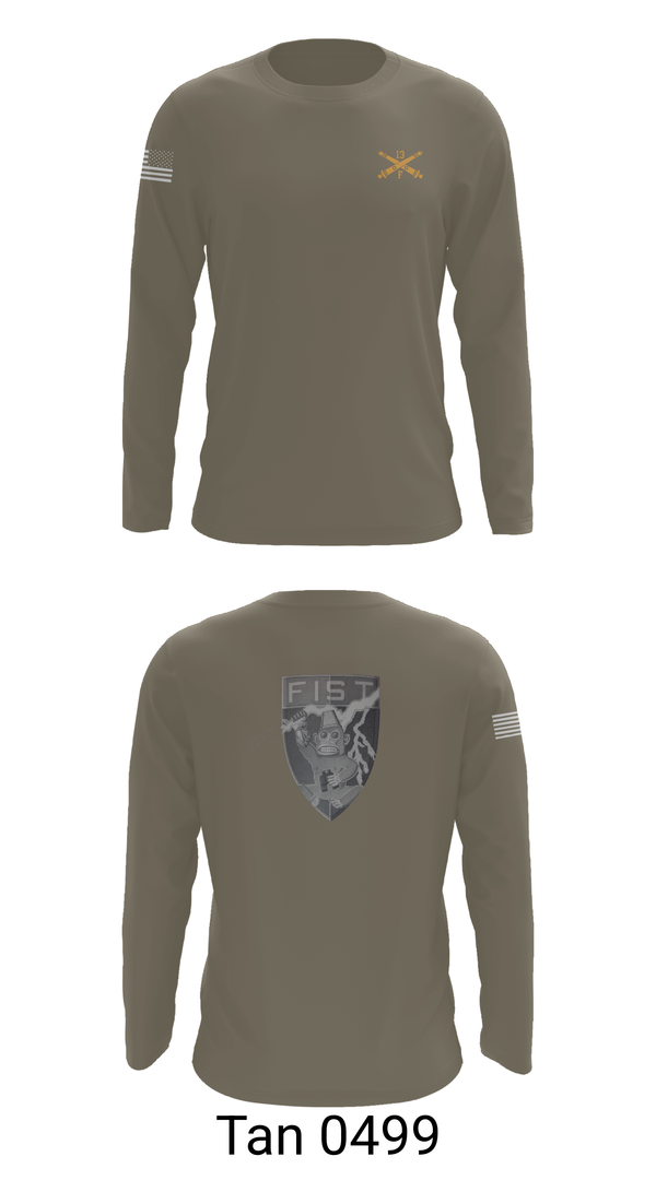 Long Sleeve Performance Shirt, HHB 113th FA / FIST, , Teamtime, Team time, sublimation, custom sports apparel, team uniforms, spirit wear, spiritwear, sports uniforms, custom shirts, team store, custom team store, fundraiser sports, apparel fundraiser