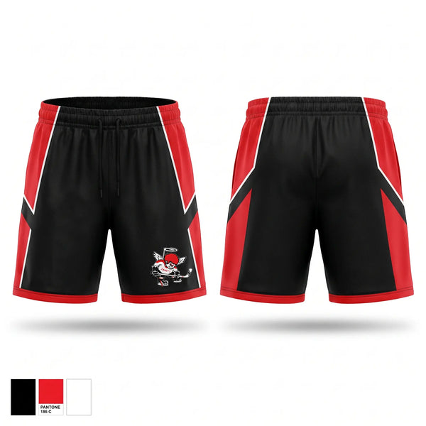 Athletic Shorts With Pockets, Tri County Saints, Ice Hockey, Teamtime, Team time, sublimation, custom sports apparel, team uniforms, spirit wear, spiritwear, sports uniforms, custom shirts, team store, custom team store, fundraiser sports, apparel fundraiser