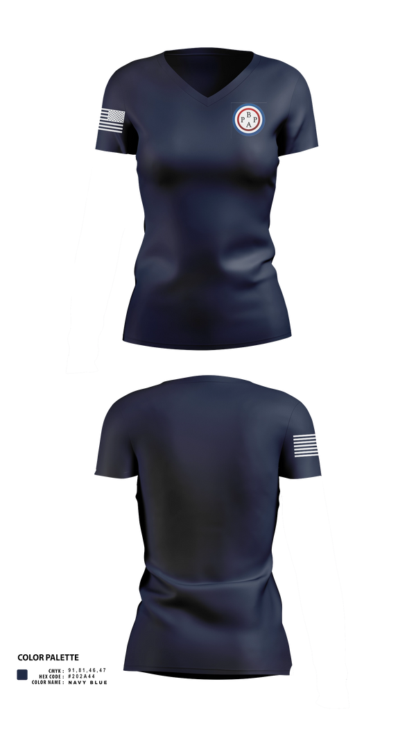 Womens Short Sleeve Vneck Shirt, Boston Police Patrolmen’s Association, Police, Teamtime, Team time, sublimation, custom sports apparel, team uniforms, spirit wear, spiritwear, sports uniforms, custom shirts, team store, custom team store, fundraiser sports, apparel fundraiser