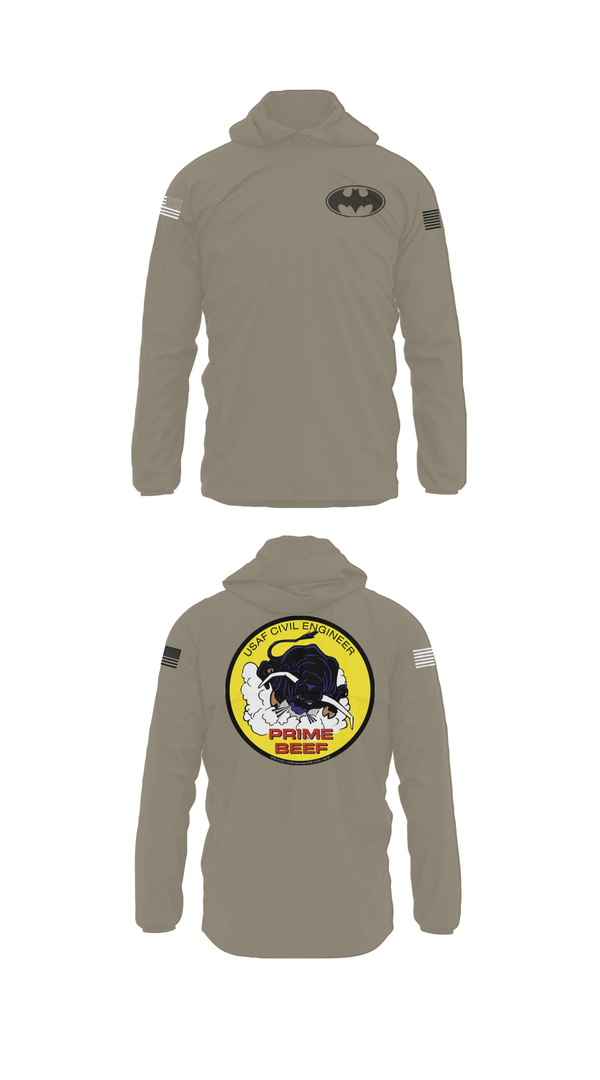 Windbreaker, 185th CES, Navy, Teamtime, Team time, sublimation, custom sports apparel, team uniforms, spirit wear, spiritwear, sports uniforms, custom shirts, team store, custom team store, fundraiser sports, apparel fundraiser