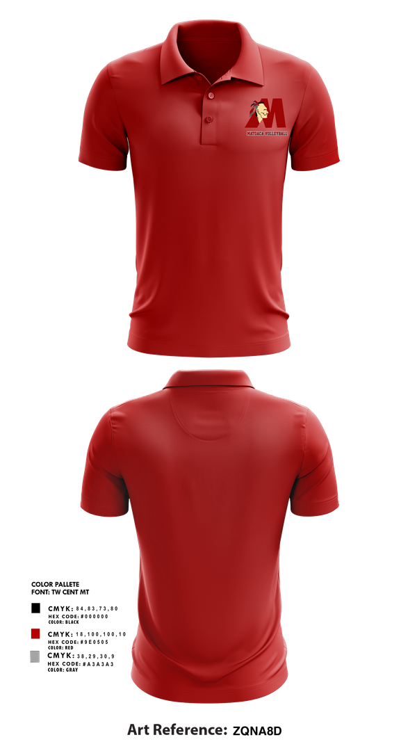 Short Sleeve Performance Polo, Matoaca High School Volleyball, Women's Volleyball, Teamtime, Team time, sublimation, custom sports apparel, team uniforms, spirit wear, spiritwear, sports uniforms, custom shirts, team store, custom team store, fundraiser sports, apparel fundraiser
