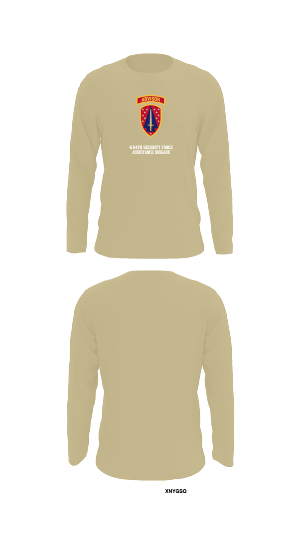 Long Sleeve Performance Shirt, 6/54th Security Force Assistance Brigade, , Teamtime, Team time, sublimation, custom sports apparel, team uniforms, spirit wear, spiritwear, sports uniforms, custom shirts, team store, custom team store, fundraiser sports, apparel fundraiser