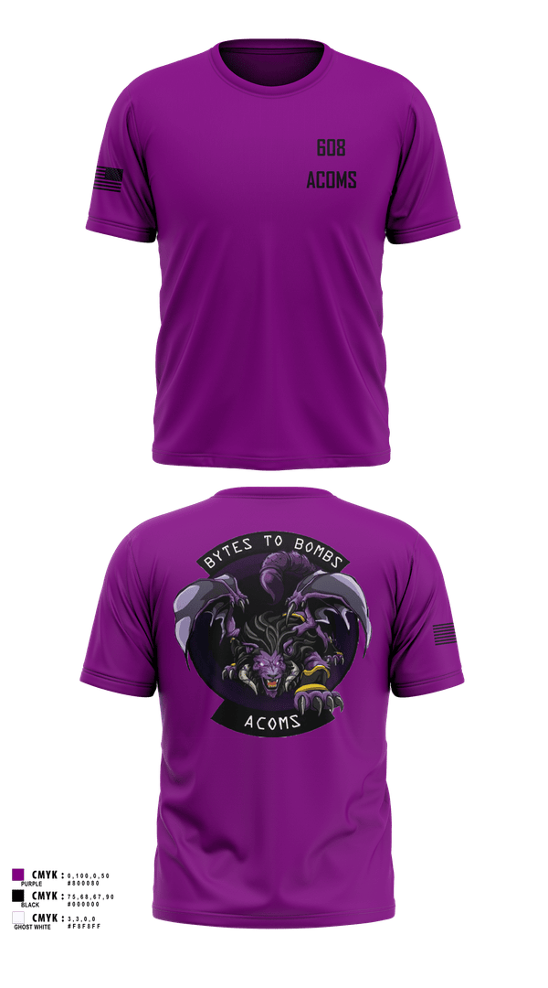 Short Sleeve Performance Shirt, 608 ACOMS, Air Force, Teamtime, Team time, sublimation, custom sports apparel, team uniforms, spirit wear, spiritwear, sports uniforms, custom shirts, team store, custom team store, fundraiser sports, apparel fundraiser