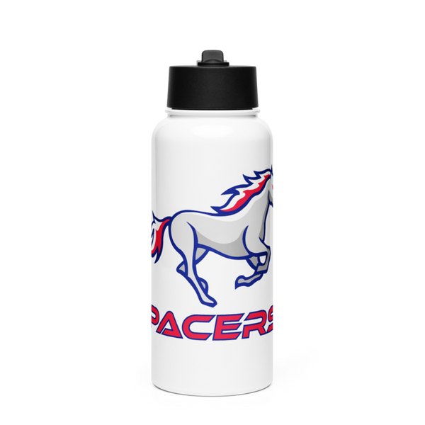 Plaza Park 7264543 Stainless Steel Water Bottle with a Straw Lid