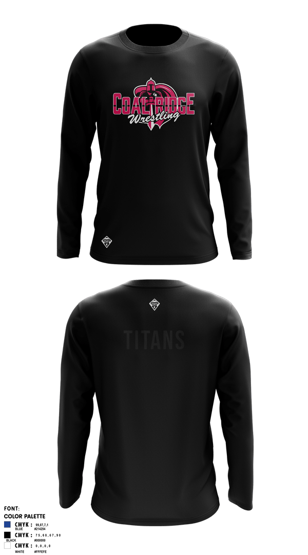 Coal Ridge HS 64723735 Long Sleeve Rash Guard Shirt - 6
