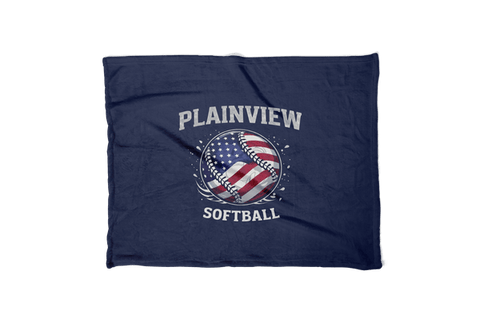 Blanket, Plainview Softball, Softball, Teamtime, Team time, sublimation, custom sports apparel, team uniforms, spirit wear, spiritwear, sports uniforms, custom shirts, team store, custom team store, fundraiser sports, apparel fundraiser