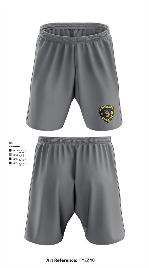 K9 1129861 Athletic Shorts With Pockets - 6