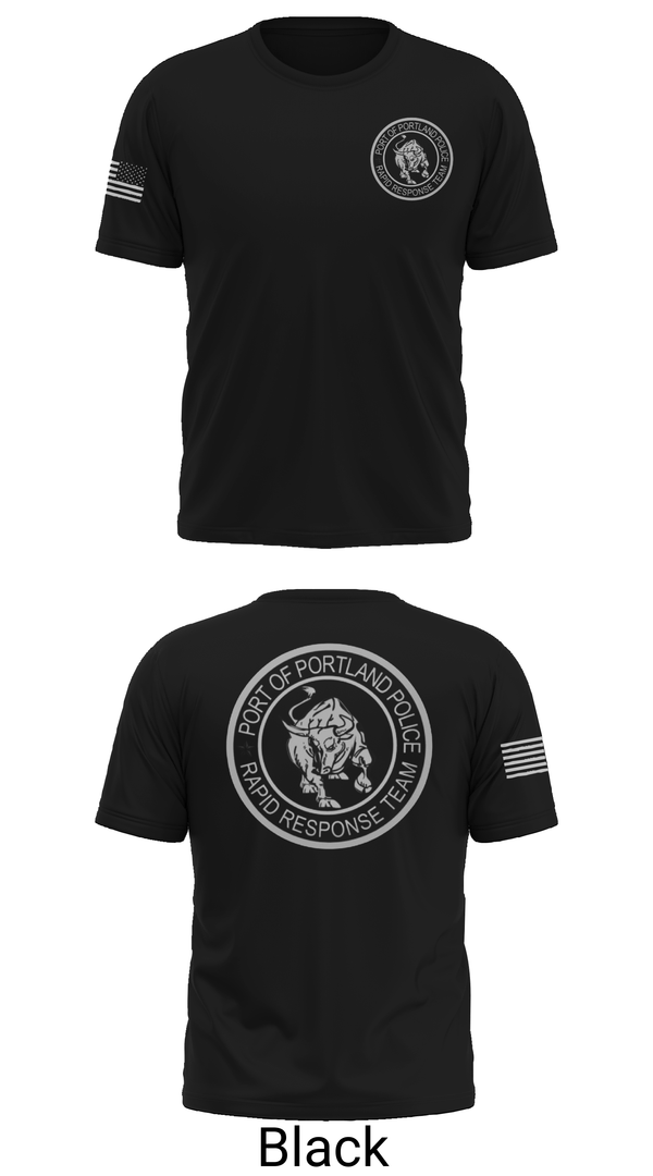 Short Sleeve Performance Shirt, Port Of Portland Rapid Response Team, Police, Teamtime, Team time, sublimation, custom sports apparel, team uniforms, spirit wear, spiritwear, sports uniforms, custom shirts, team store, custom team store, fundraiser sports, apparel fundraiser